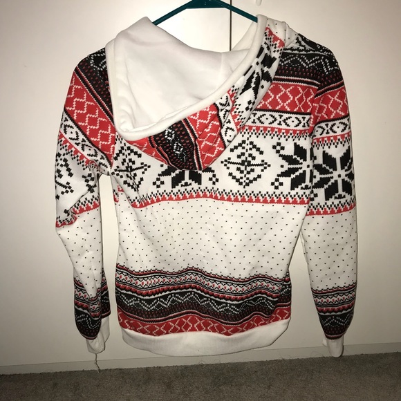 Patterned hoodie - Picture 2 of 2